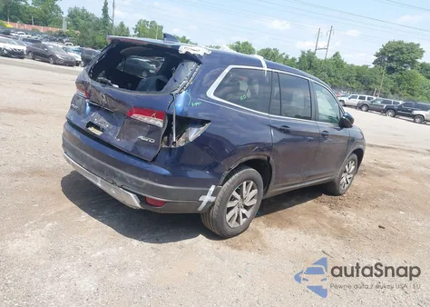 2019 Honda Pilot Ex-L from USA, damaged, VIN 5FNYF6H53KB028562
